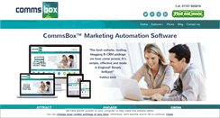 Desktop Screenshot of commsbox.co.uk