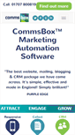 Mobile Screenshot of commsbox.co.uk